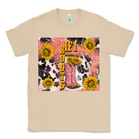 Mushroom cowgirl boots sunflower Classic Tee - TumblerDesignByShophia