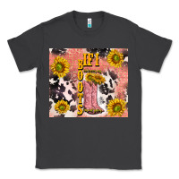 Smoke cowgirl boots sunflower Classic Tee - TumblerDesignByShophia