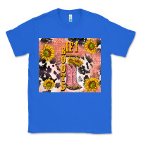 True Royal cowgirl boots sunflower Classic Tee - TumblerDesignByShophia