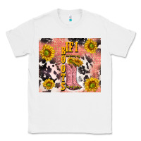 White cowgirl boots sunflower Classic Tee - TumblerDesignByShophia