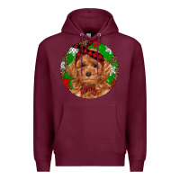 Christmas Toy Poodle Premium Hoodie | Teevron