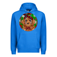 True Royal Christmas Toy Poodle Premium Hoodie - RanaPortraitStore