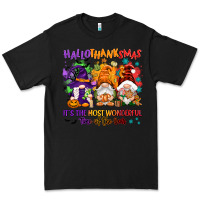 Black Hallothanksmas it's the most wonderful time of the Premium Tee - NancyCooperArtShop