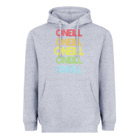 Heather Grey Oneill Name Heavyweight Hoodie - longCreatives