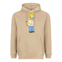 Mushroom The Simpsons Homer Number 1 Dad Father's Day V2 Heavyweight Hoodie - longCreatives