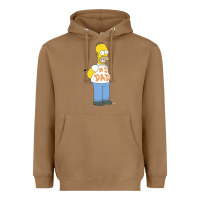 Toasted Coconut The Simpsons Homer Number 1 Dad Father's Day V2 Heavyweight Hoodie - longCreatives