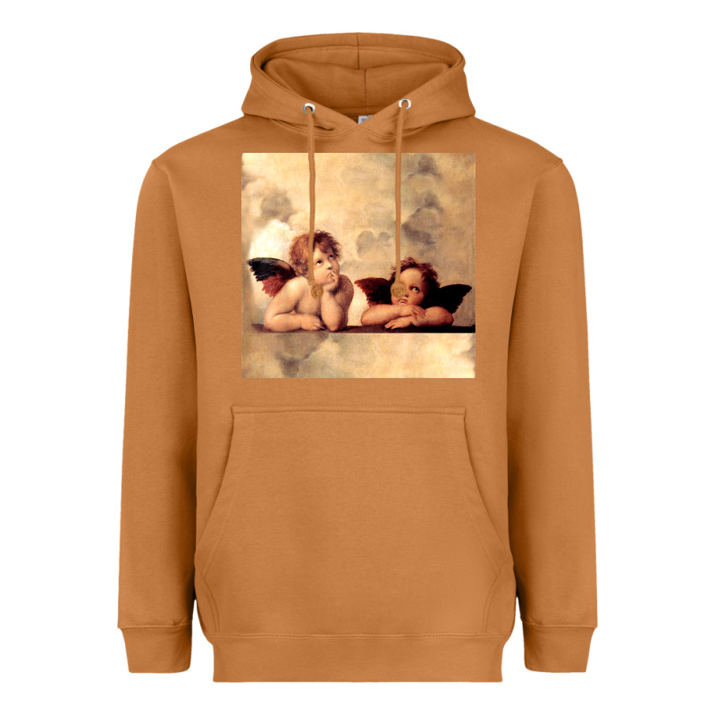 Angels Gift Raphael Cupid Cherubs Art Valentine Angel Heavyweight Hoodie by longCreatives | Teevron