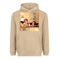 Mushroom angels gift raphael cupid cherubs art valentine angel Heavyweight Hoodie - longCreatives