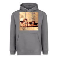 Storm angels gift raphael cupid cherubs art valentine angel Heavyweight Hoodie - longCreatives