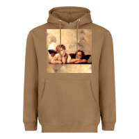 Toasted Coconut angels gift raphael cupid cherubs art valentine angel Heavyweight Hoodie - longCreatives