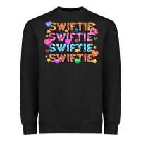 Black Swiftie Swiftie Valentines Heavyweight Sweatshirt - CowhideDigitalArt