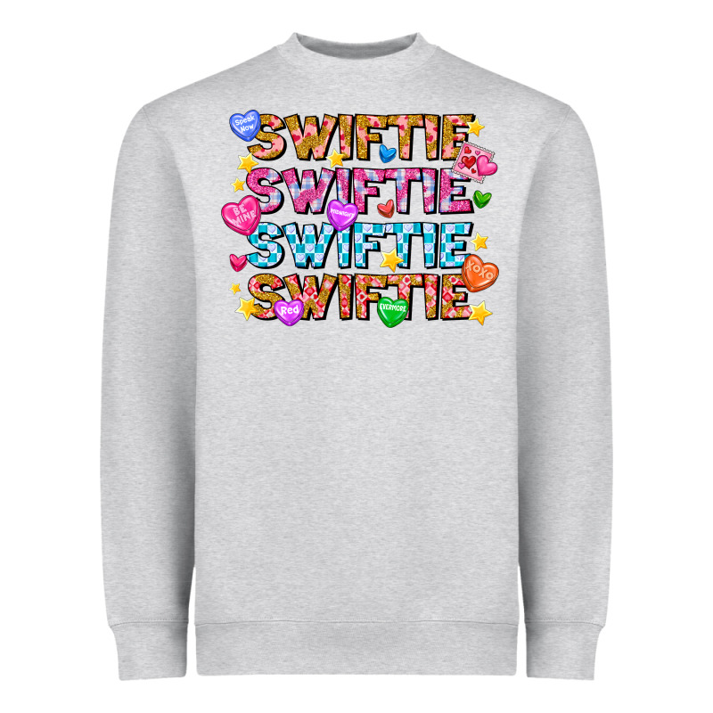 Swiftie Swiftie Valentines Heavyweight Sweatshirt by CowhideDigitalArt | Teevron