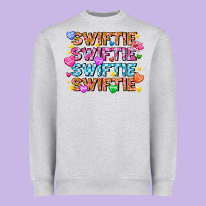 Swiftie Swiftie Valentines Heavyweight Sweatshirt Designed By Cowhidedigitalart