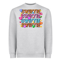 Heather Grey Swiftie Swiftie Valentines Heavyweight Sweatshirt - CowhideDigitalArt