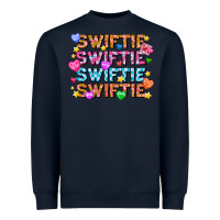 Navy Swiftie Swiftie Valentines Heavyweight Sweatshirt - CowhideDigitalArt