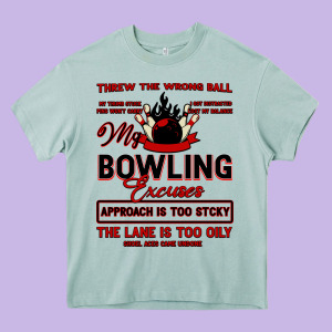 My Bowling Heavy Core Tee Designed By Bettercallsaul