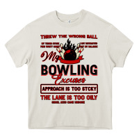 Cream My Bowling Heavy Core Tee - Bettercallsaul