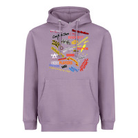 Lavender Just A Little Funk Heavyweight Hoodie - longCreatives