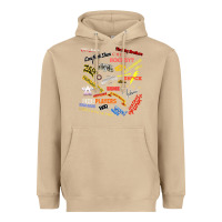 Mushroom Just A Little Funk Heavyweight Hoodie - longCreatives