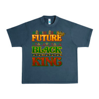 Midnight Navy Future black king Urban Heavy Tee - HowdyJamesFarm