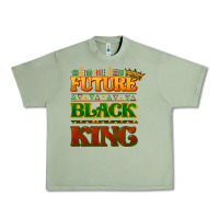 Oil Green Future black king Urban Heavy Tee - HowdyJamesFarm