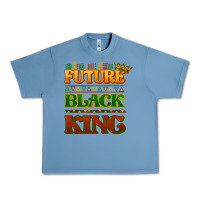 Pebble Blue Future black king Urban Heavy Tee - HowdyJamesFarm