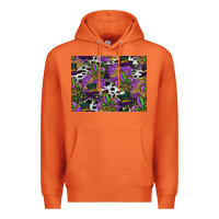 Carrot mardi gras celebration pattern Premium Hoodie - CowhideDigitalArt