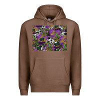 Chestnut mardi gras celebration pattern Premium Hoodie - CowhideDigitalArt