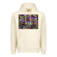 Sandshell mardi gras celebration pattern Premium Hoodie - CowhideDigitalArt