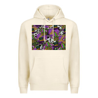 Tofu mardi gras celebration pattern Premium Hoodie - CowhideDigitalArt