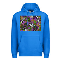 True Royal mardi gras celebration pattern Premium Hoodie - CowhideDigitalArt
