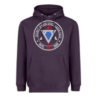 Plum Secret Jewish Space Laser Corps Mazel Tov Funny Prank Heavyweight Hoodie - longCreatives