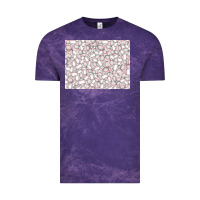 Cloud Purple baseball seamless background  (3200x2400px) Vintage Tee - Jasminsmagicworld