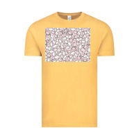 Vintage Mustard baseball seamless background  (3200x2400px) Vintage Tee - Jasminsmagicworld