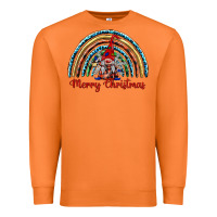 Carrot merry christmas gnomes   rainbow Premium Sweatshirt - BarkalooDesign