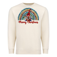 Sandshell merry christmas gnomes   rainbow Premium Sweatshirt - BarkalooDesign