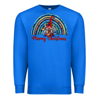 True Royal merry christmas gnomes   rainbow Premium Sweatshirt - BarkalooDesign