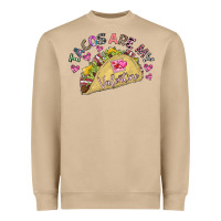 Mushroom Tacos Are My Valentine Heavyweight Sweatshirt - CowhideDigitalArt