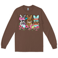 Chestnut Western Easter peeps Long Sleeve Tee - OliviaCreatesArt