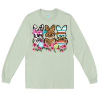 Matcha Western Easter peeps Long Sleeve Tee - OliviaCreatesArt