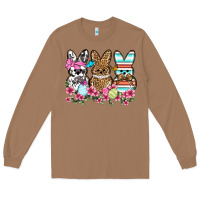 Toasted Coconut Western Easter peeps Long Sleeve Tee - OliviaCreatesArt