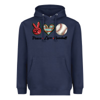 Navy peace love west Heavyweight Hoodie - BarkalooDesign