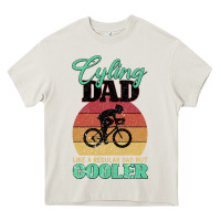 Mens Cycling Dad Bike Rider Cyclist Father S Day Gift Funny Heavy Core Tee | Teevron