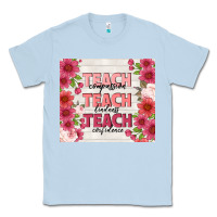 Dusty Blue teacher life Classic Tee - TumblerDesignByShophia