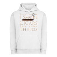 Pigment Lunar Rock That's What I Do I Smoke Cigars And I Know Things Urban Hoodie - longCreatives