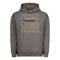 That's What I Do I Smoke Cigars And I Know Things Urban Hoodie | Teevron