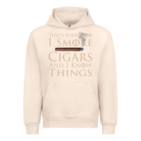 Sandshell That's What I Do I Smoke Cigars And I Know Things Urban Hoodie - longCreatives