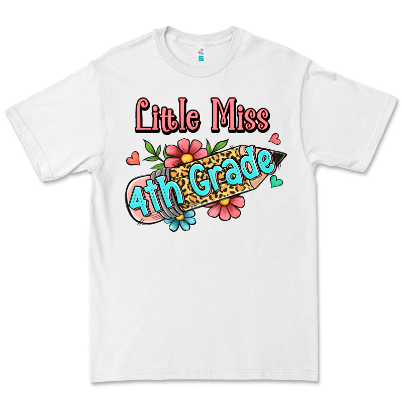 Little Miss Fourth Grade Premium Tee by Jasminsmagicworld | Teevron