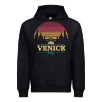 Black venice italy   vintage retro italian travel souvenir gift pullover hoo Urban Hoodie - longCreatives