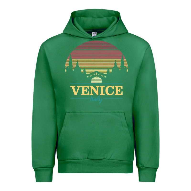 Venice Italy   Vintage Retro Italian Travel Souvenir Gift Pullover Hoo Urban Hoodie by longCreatives | Teevron